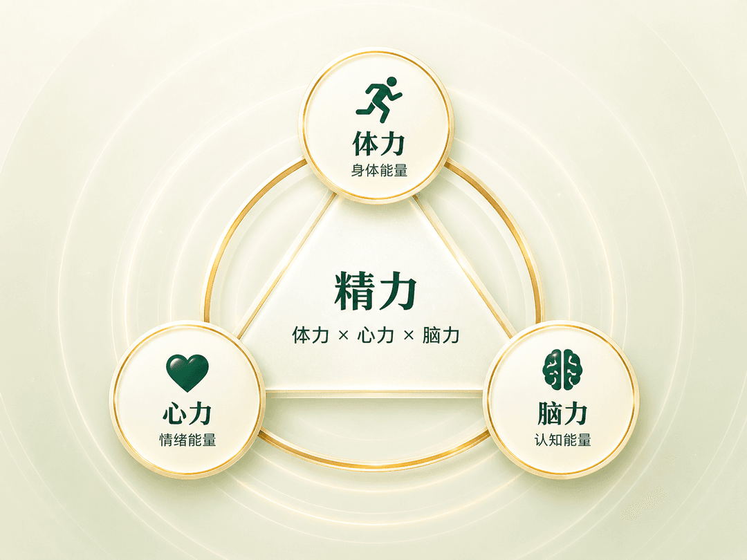 精力管理三力模型